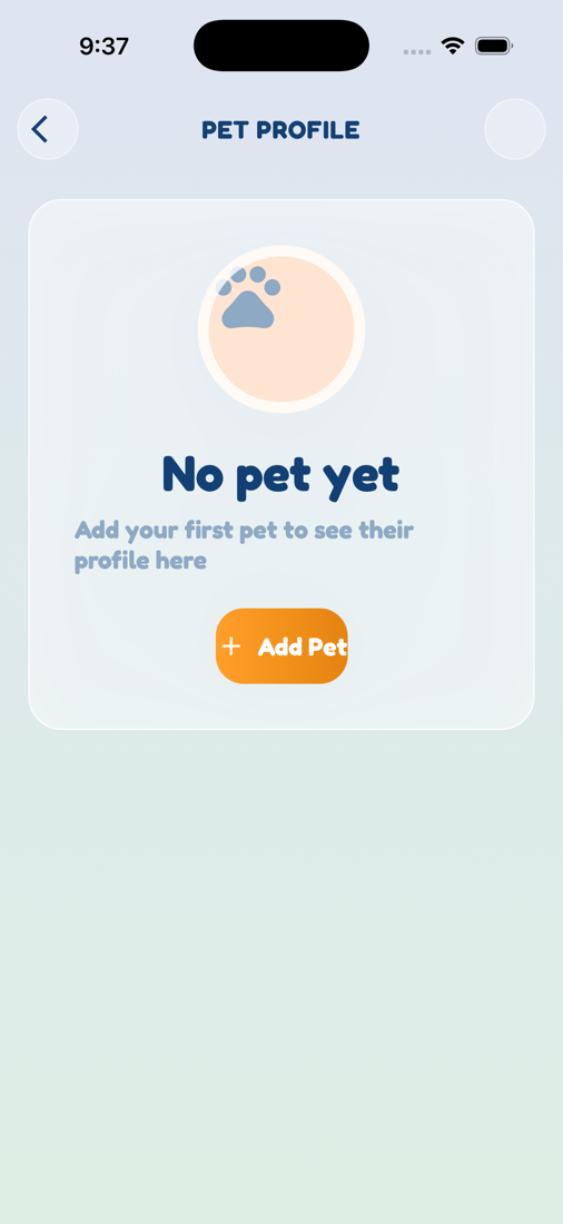 Zoí Pet Profile with about me and goals